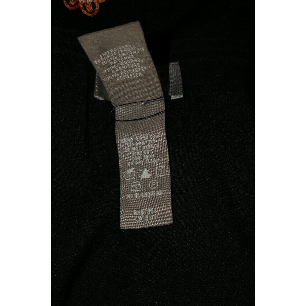 Sigrid Olsen Retro Sheer Overlay Embroidered Wild… - image 7